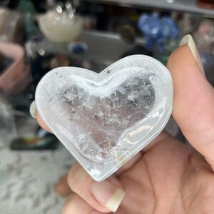 Clear Quartz Heart Bowl